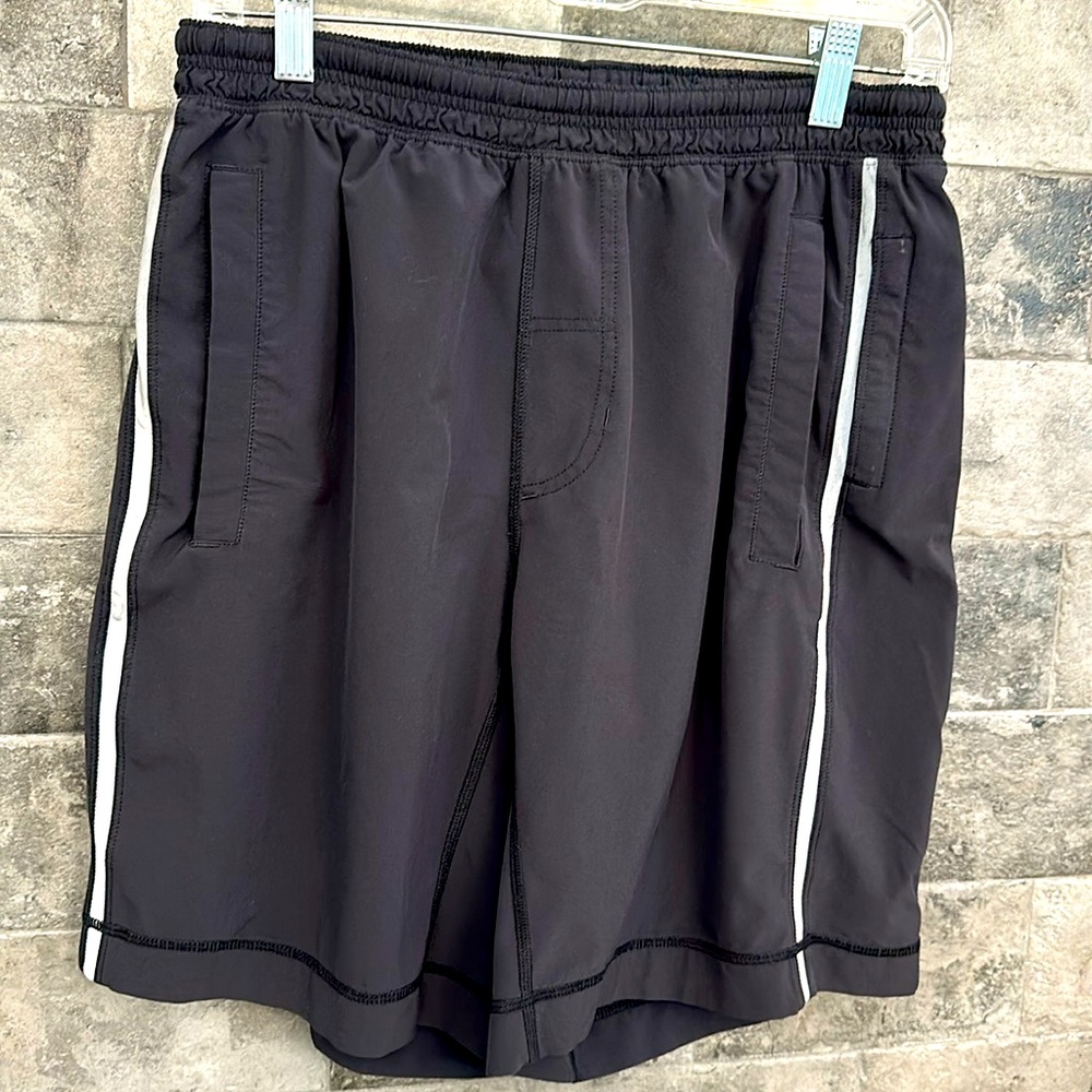 Lululemon Pacebreaker Medium 9” Lined Shorts Black Reflective